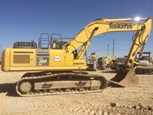 Side of used Excavator